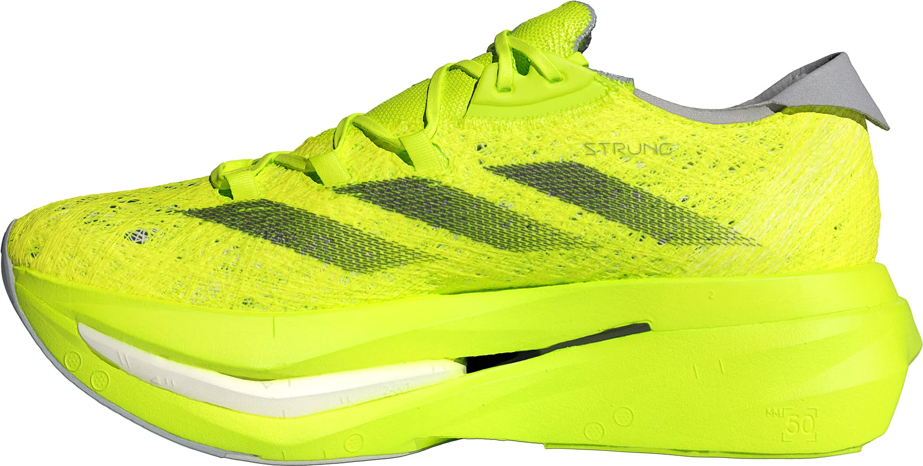 Street Casual adidas Adizero Prime X 2.0 Strung Running Shoes - Yellow