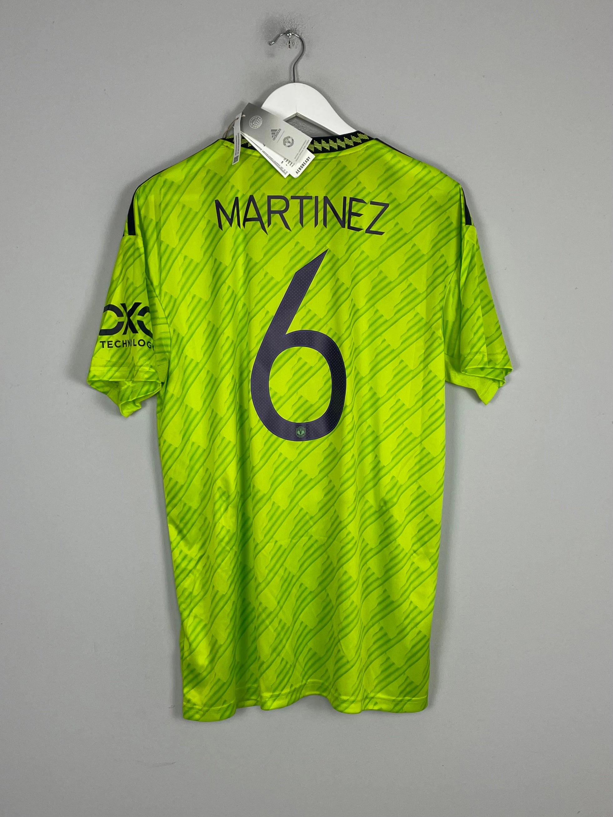 Street Active Tear Resistant Construction 2022/23 Manchester United Martinez #6 *BNWT* Third Shirt (Multiple Sizes) Adidas