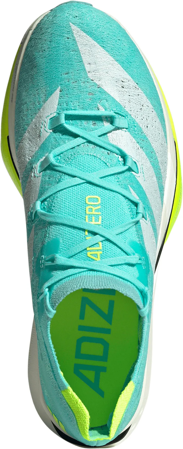 adidas Adizero Prime X3 Strung Running Shoes - Green NonSlip