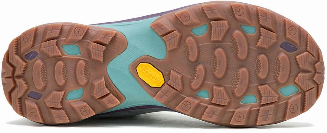 Sturdy Fit Hiking Anti Slip Merrell Moab Speed 2 Leather Mid Waterproof Womens Walking Boots - Blue