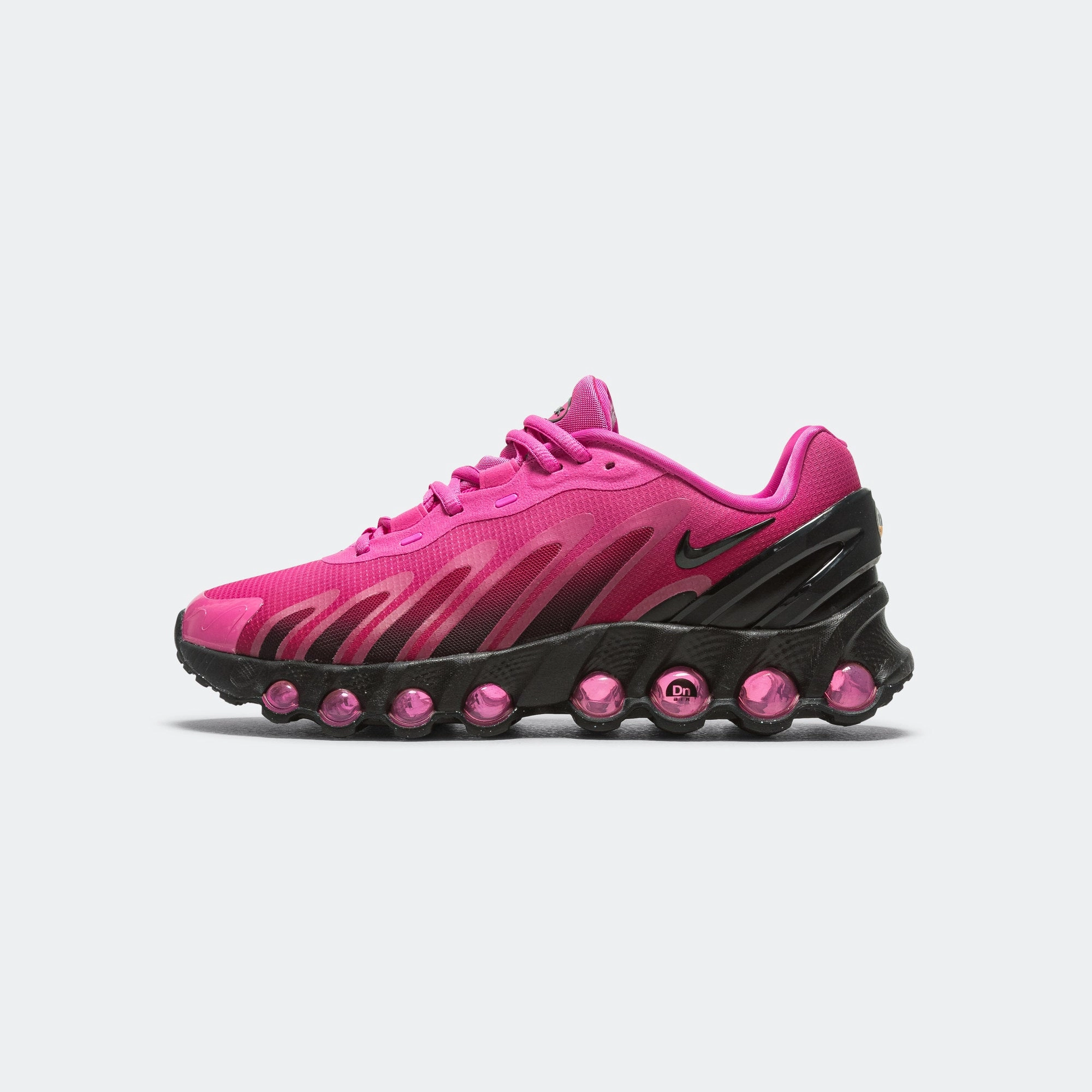 Womens Air Max DN8 - Laser Fuchsia/Black-Sport Fuchsia Functional Flex Pressure Dispersing Design