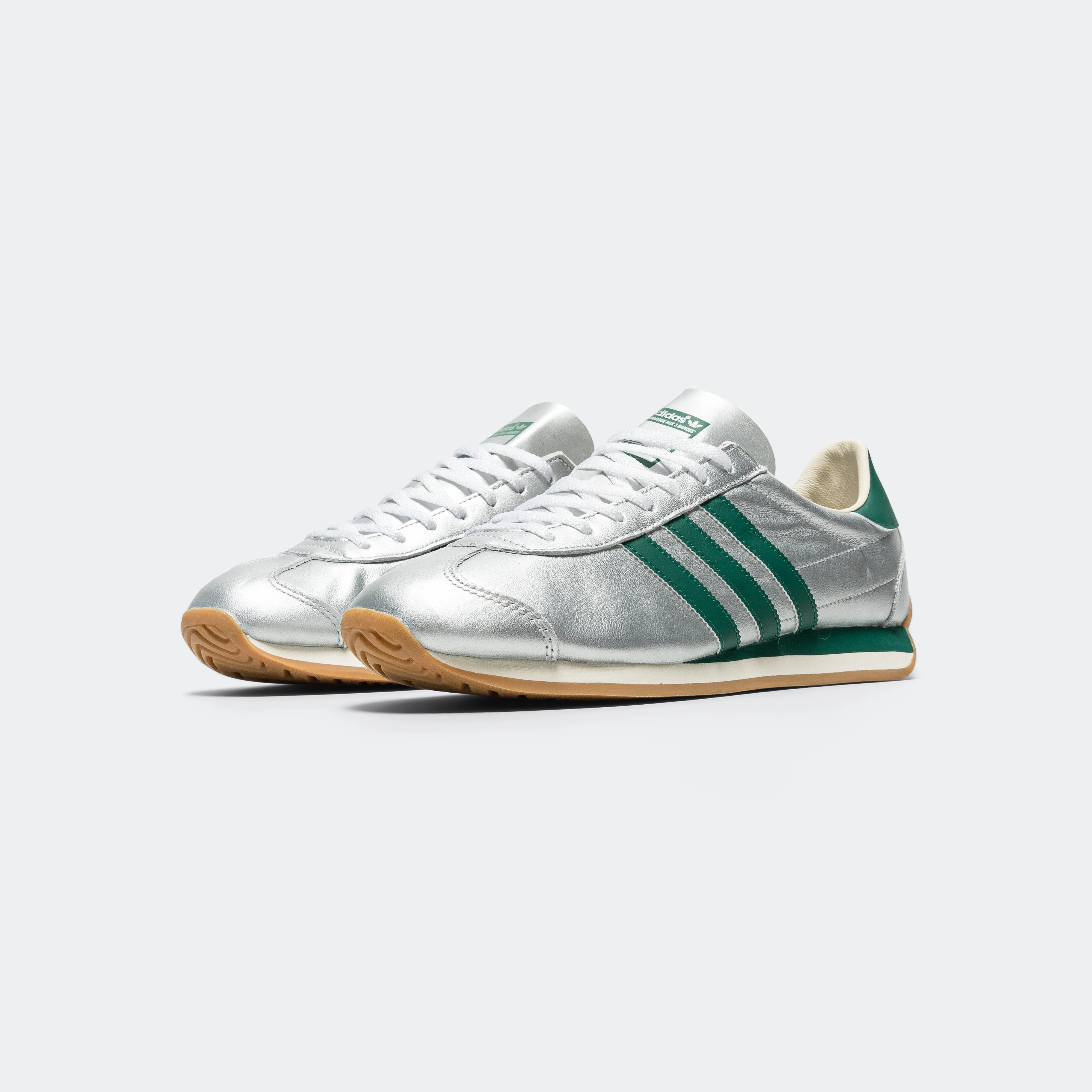 Womens Country OG - Silver Metallic/Collegiate Green Hydration Wicking