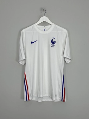 Cooling Core Technology Quick Release Zipper Features 2020/21 FRANCE AWAY SHIRT (L) NIKE