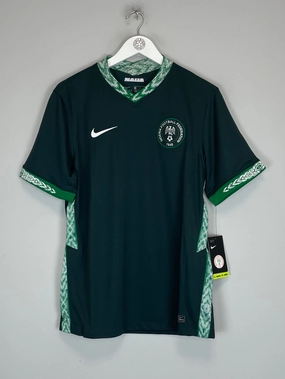 2020/21 NIGERIA *BNWT* AWAY SHIRT (M) NIKE Quick Pullover Design Enhanced Durability Reinforcement