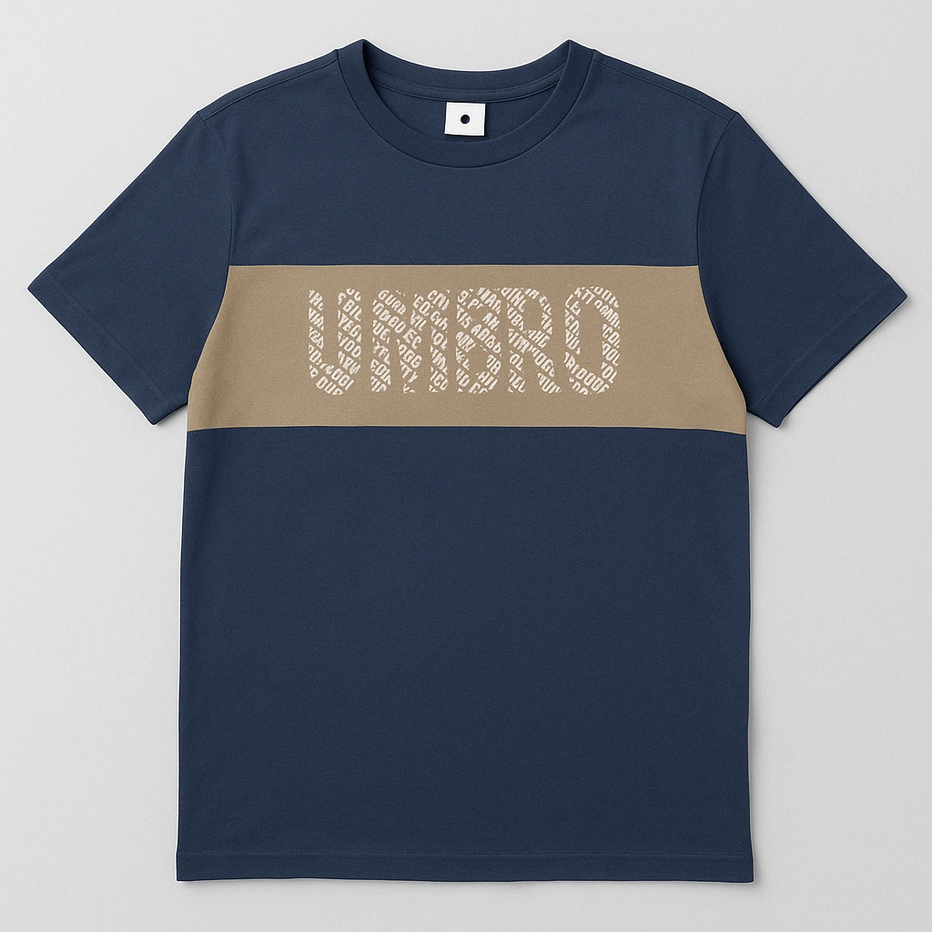 Umbro Navy Blue T shirt Cozy Fit Indoor Event