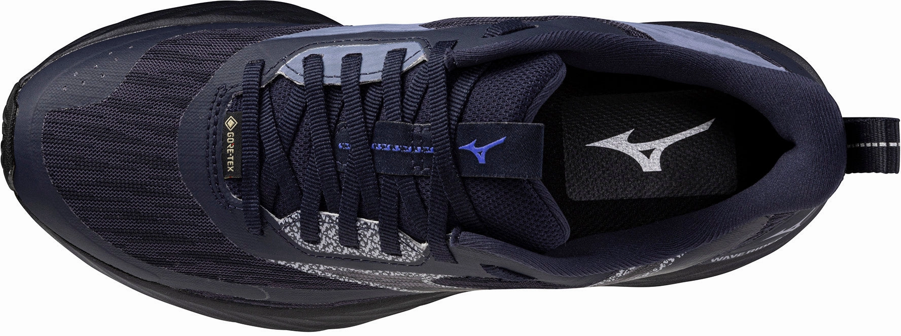 Mizuno Wave Rider GORE-TEX 3 Womens Trail Running Shoes- Grey Urban Minimal