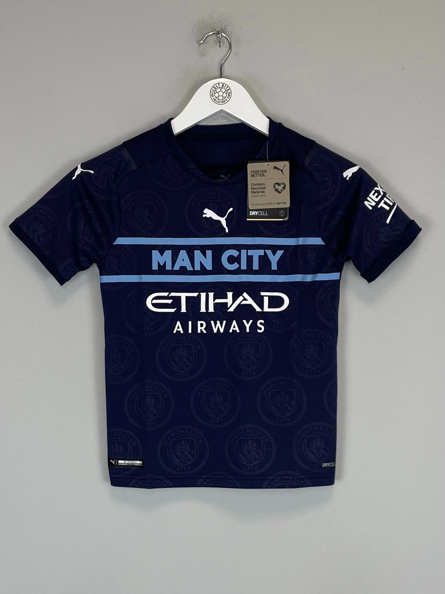 2021/22 Manchester City *BNWT* Third Shirt (Kids - Multiple Sizes) Puma Vapor Transfer Fabric