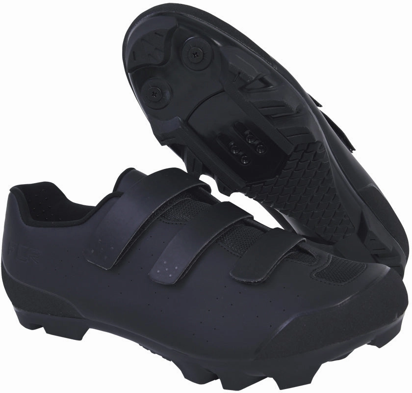Hyperbolic Cushioning FLR F-57 Mens MTB Cycling Shoes - Black